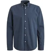 PME Legend Chemise 'American Classic shirt in poplin with stretch' bleu foncé