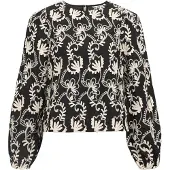 Object Mya Re Long Sleeve Blouse Noir 40 Femme