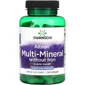 Swanson Health Albion Multi-Mineral sans fer, 120 gélules Health Products