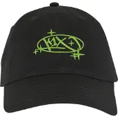 K1x Casquette vert / noir