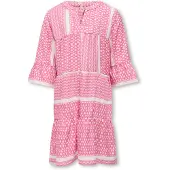 ONLY Fille Robe Alberte Vie Fuchsia Pink