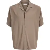 Jack & Jones Chemise 'JJEJeff' noisette