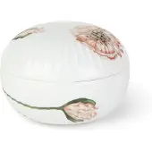 Kähler Hammershi Poppy Bonbonniere-12 Cm Decoration Bowl Blanc