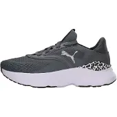 Puma Chaussure de course 'Mayve' gris / noir / blanc naturel