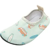 Playshoes Claquettes / Tongs crème / turquoise / azur / orange