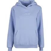 Miss Tee Sweat-shirt 'Dreamy' bleu clair / blanc