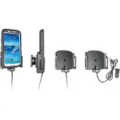 Brodit Support actif avec cig-plug, Support pour smartphone, Noir