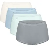 Sloggi Slip ' Originals Basic ' crème / bleu clair / gris / menthe