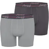 Sloggi Boxers ' Blue Start ' gris / noir