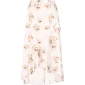 Dreimaster Klassik Jupe beige / beige foncé / marron