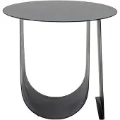 Bloomingville Table d'appoint Cher noir