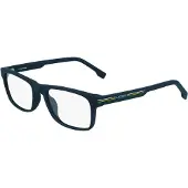 Lacoste Lunettes de Vue L2886 55/18/145 Matte blue Bio injected MAN L2886