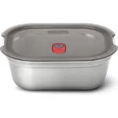 Black+blum Steel Food Box Gris Medium