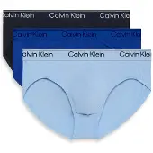 Calvin Klein Lv00nb4408 Brief Slips 3 Units Bleu 2XL Homme