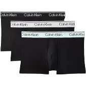 Calvin Klein Lv00nb4409 Trunk Low Rise Boxers 3 Units Noir XS Homme