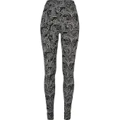 Urban Classics Leggings noir / blanc