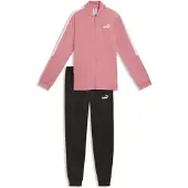 Puma Survêtement rose / noir / blanc