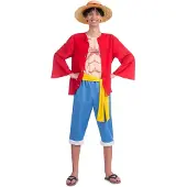 MOM Luffy Men Costume Rouge M Enfants