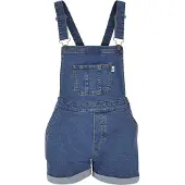 Urban Classics Organic Dungaree Sleeveless Overall Bleu 4XL Femme