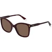 Polaroid Lunettes de soleil - - PLD 4151/S/X - Couleur LHF BURGUNDY - Femme - Tendance