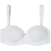 Schiesser Soutien-gorge ' Bandeau mit Schale - Unique Micro ' blanc