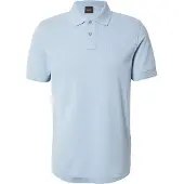 BOSS Prime Orange Short Sleeve Polo Bleu M Homme