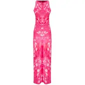 Trendyol Robe de soirée framboise / rose ancienne / rose pastel