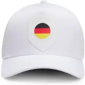 BOSS Casquette en twill brillant à logo avec écusson du drapeau national