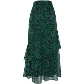 Trendyol Jupe vert / vert foncé / noir