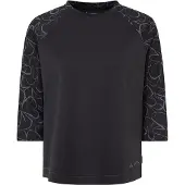 Vaude Neyland Ii 3/4 Sleeve T-shirt Noir 38 Femme
