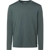 Vaude Essential Ls Long Sleeve T-shirt Vert L Homme