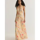 Trendyol Robe de soirée saphir / orange / rose / poudre