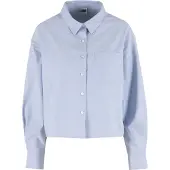 Urban Classics Tb8170 Long Sleeve Shirt Bleu M Femme