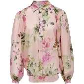 Salsa Jeans 21011109 Long Sleeve Shirt Rose S Femme