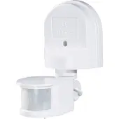 Renkforce Wand PIR-Bewegmelder 1296294 180 ° Relais Blanc IP44 (1296294)