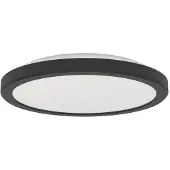 Eglo Testara-E plafond ø211 10,8W 1350LM 4000K, Sort (1350 lm)