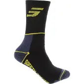 Safety Jogger Unisexe, Chaussettes, CHAUSSETTES SJSOCK/43-47 3 PAIRES, Jaune, Gris, Noir, (Lot de 3, 43 - 47)