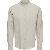 Only & Sons Chemise 'Caiden' crème