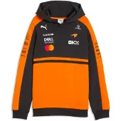 Puma Mclaren Replica Hoodie Orange 5-6 Years Enfants