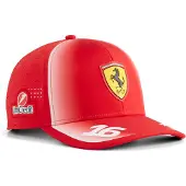 Puma Ferrari Charles Leclerc Replica Junior Cap Rouge Enfants