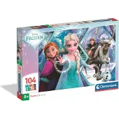Clementoni CLE puzzle 104 SuperKolor Frozen 25045