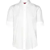 HUGO The Summer Short Sleeve Shirt Blanc 40 Femme