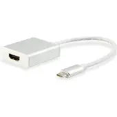 Equip - Adaptateur audio/vidéo - 24 pin USB-C mâle pour HDMI femelle - 15 cm - support 4K