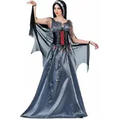 MOM Midnight Vampiress Woman Costume Bleu M Enfants