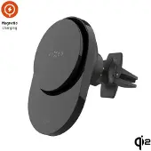 FIXED MagAir, black, Support pour smartphone, Noir