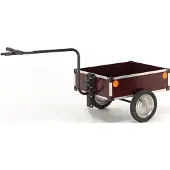 Roland Maxi High 12 Bike Trailer Noir Max 40 kg Garçon