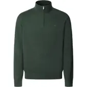 Hackett London pour homme. HM7000117 Pull Essential Zip vert (XXL), Casuel, Coton