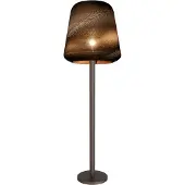Masterlight Lampe de pied en cacao Carta Moody Ø abat-jour Think Paper 54cm