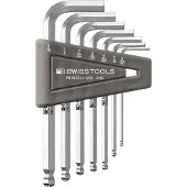 PB Swiss Tools Jeu de clés Allen à tête sphérique