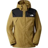 The North Face - Veste de randonnée imperméable et coupe-vent - M Antora Jacket Cedar TNF Black pour Homme en Nylon - Taille L - Marron